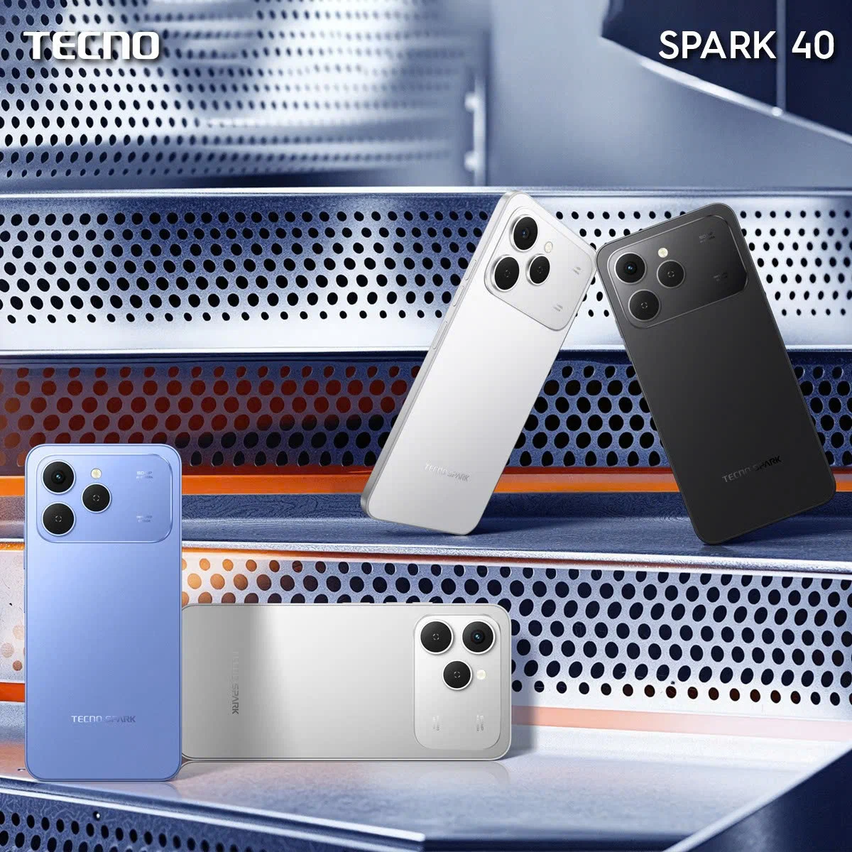 TECNO ra mắt SPARK 40 Series tại Việt Nam: Màn hình 144Hz, pin 6,000mAh, kháng rơi vỡ ở độ cao 1.5m TECNO ra mắt SPARK 40 Series tại Việt Nam: Màn hình 144Hz, pin 6,000mAh, kháng rơi vỡ ở độ cao 1.5m