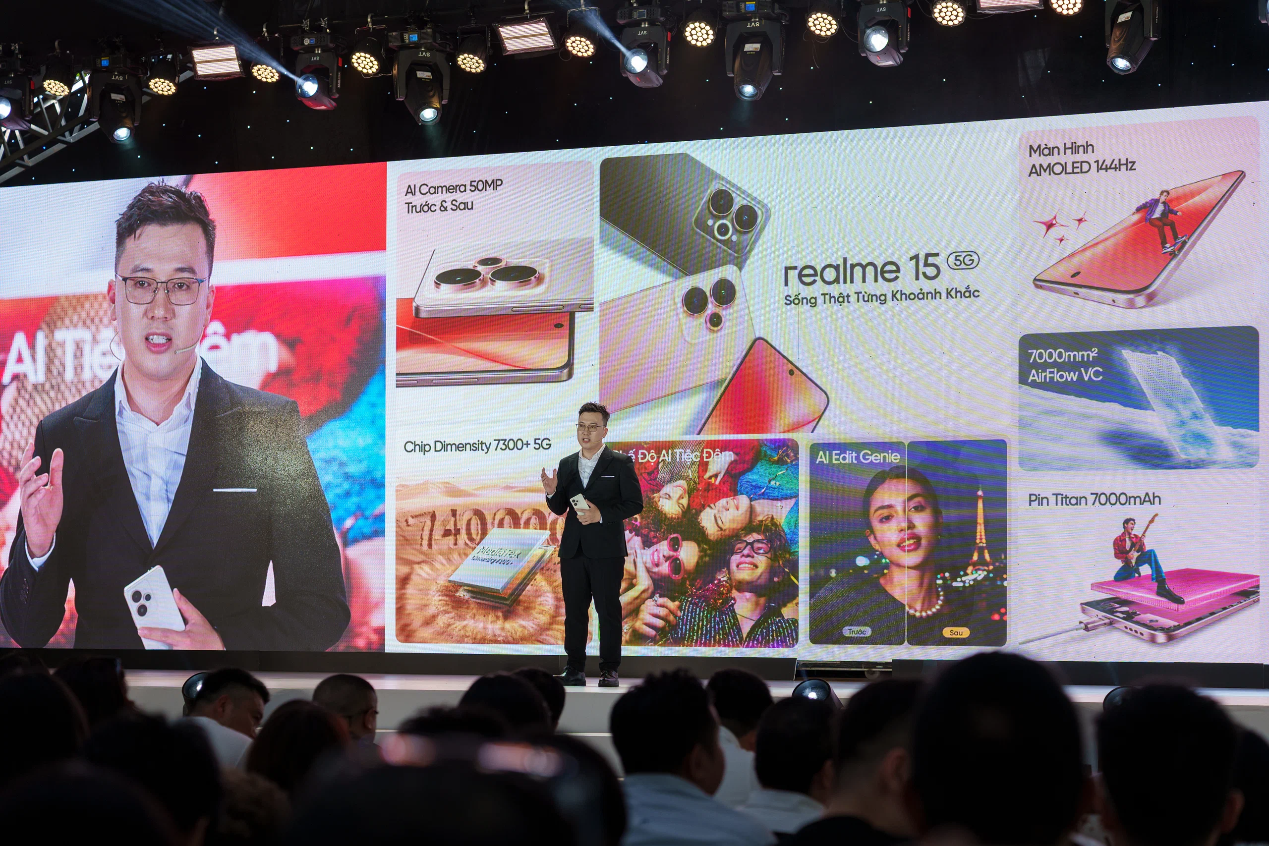 realme 15 Series ra mắt: “Bậc Thầy AI Tiệc Đêm” đưa công nghệ hình ảnh trên smartphone lên tầm cao mới realme 15 Series ra mắt: “Bậc Thầy AI Tiệc Đêm” đưa công nghệ hình ảnh trên smartphone lên tầm cao mới