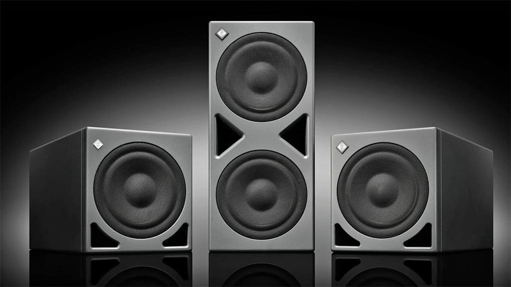 Neumann mở rộng dòng loa kiểm âm phòng thu KH với các loa siêu trầm hỗ trợ DSP mới