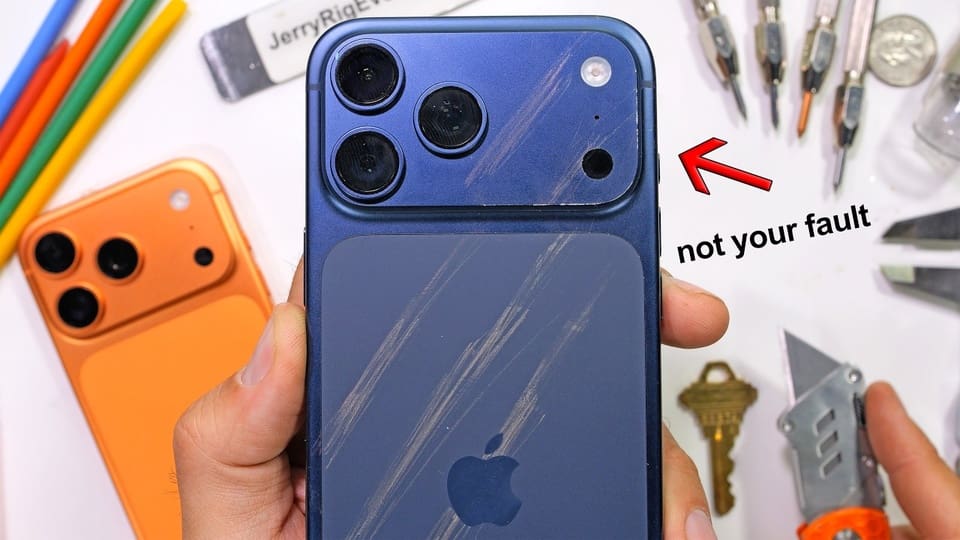 Tìm ra lý do iPhone 17 Pro dễ trầy