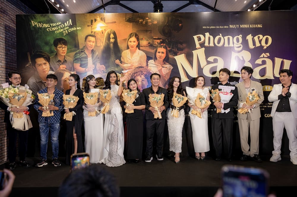 Dàn sao tham dự thảm đỏ ra mắt phim “Phòng trọ ma bầu” Dàn sao tham dự thảm đỏ ra mắt phim "Phòng trọ ma bầu"