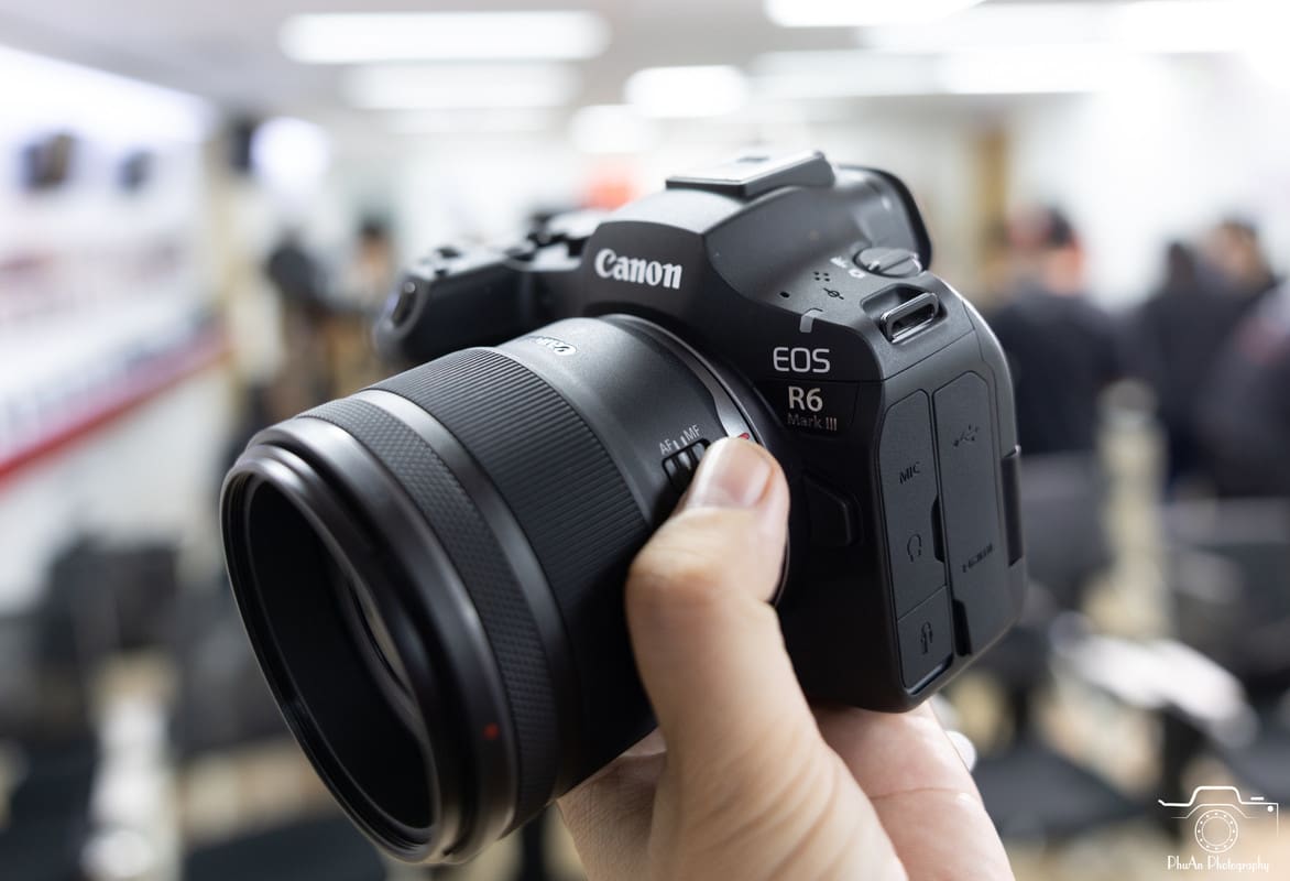 Canon ra mắt EOS R6 Mark III và RF 45mm F1.2 STM: Chuẩn mực mới cho người kể chuyện bằng hình ảnh Canon ra mắt EOS R6 Mark III và RF 45mm F1.2 STM: Chuẩn mực mới cho người kể chuyện bằng hình ảnh