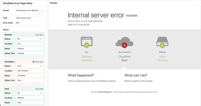 Một khứa coder nào đó “rảnh nhưng có tâm” tạo hẳn công cụ giả trang lỗi Cloudflare và Internet lập tức bối rối Một khứa coder nào đó "rảnh nhưng có tâm" tạo hẳn công cụ giả trang lỗi Cloudflare và Internet lập tức bối rối