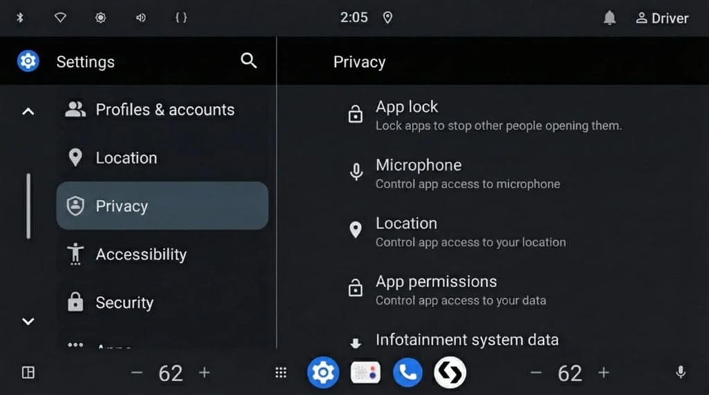 Google công bố tính năng khóa ứng dụng trên hệ thống thông tin giải trí Android Automotive Google công bố tính năng khóa ứng dụng trên hệ thống thông tin giải trí Android Automotive