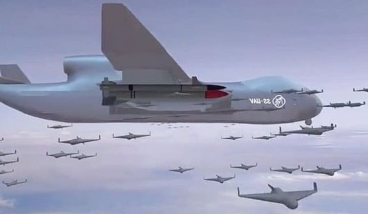 ‘Quái vật bay’ chứa cả trăm UAV của Trung Quốc thử nghiệm thế nào? 'Quái vật bay' chứa cả trăm UAV của Trung Quốc thử nghiệm thế nào?