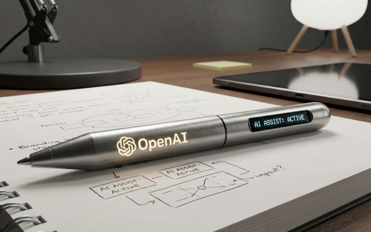 Lộ diện thiết bị phần cứng đầu tiên của OpenAI Lộ diện thiết bị phần cứng đầu tiên của OpenAI