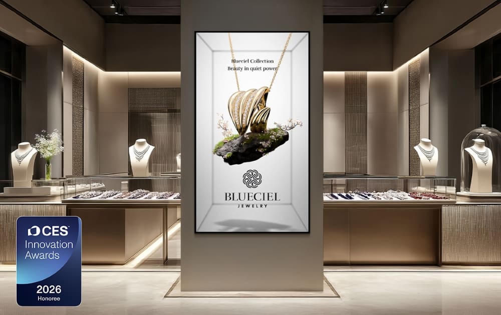 Samsung ra mắt màn hình Spatial Signage – giải pháp quảng cáo dành cho doanh nghiệp tại CES 2026