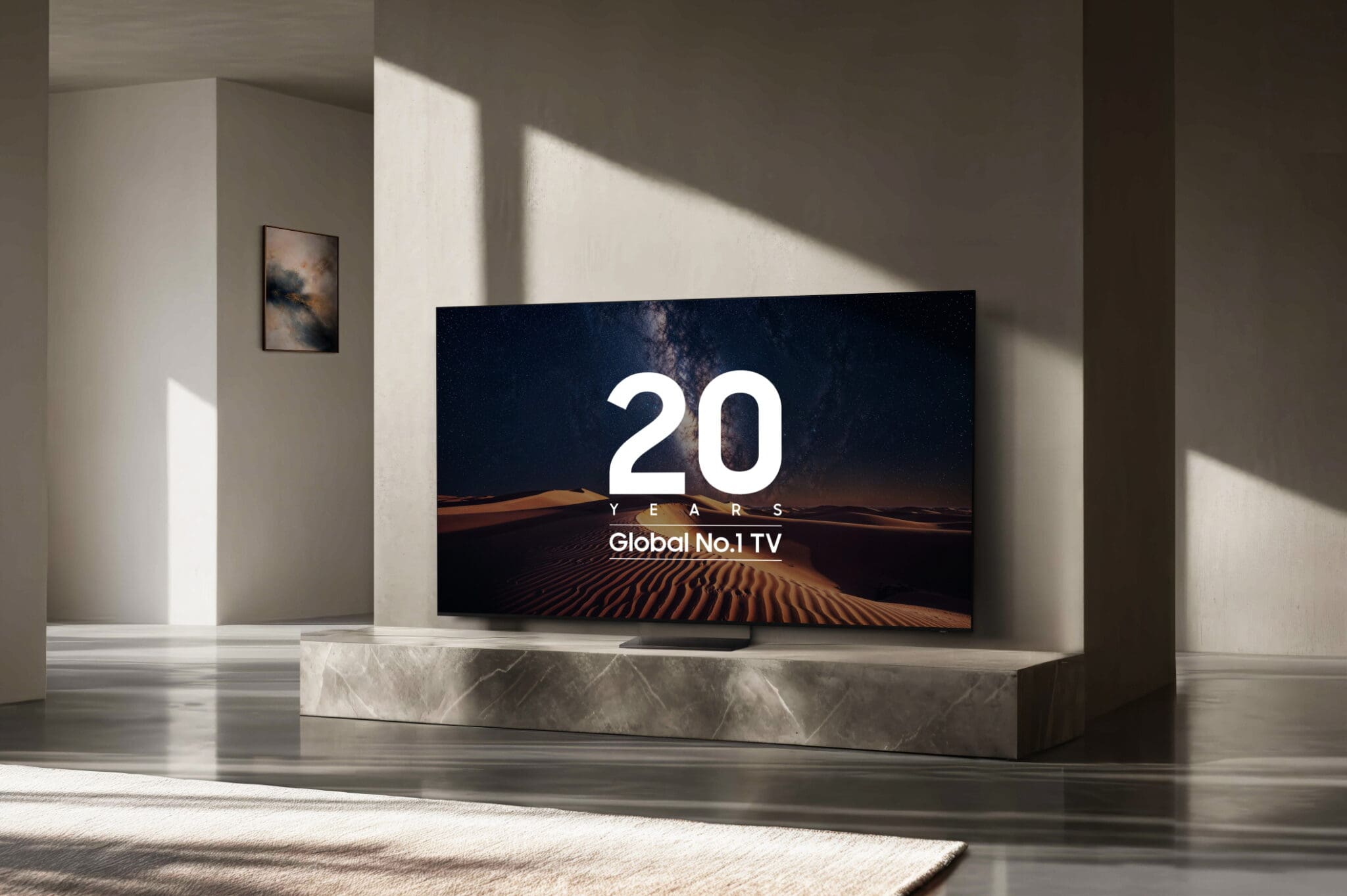 Samsung đánh dấu 20 năm liên tiếp giữ vị trí thương hiệu TV số 1 thế giới