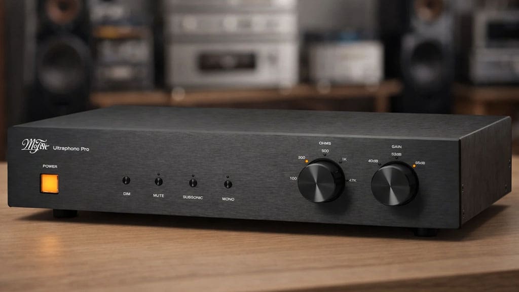 MoFi UltraPhono Pro: Bộ tiền khuếch đại Phono hoàn thiện hệ thống âm thanh đĩa than chuyên nghiệp