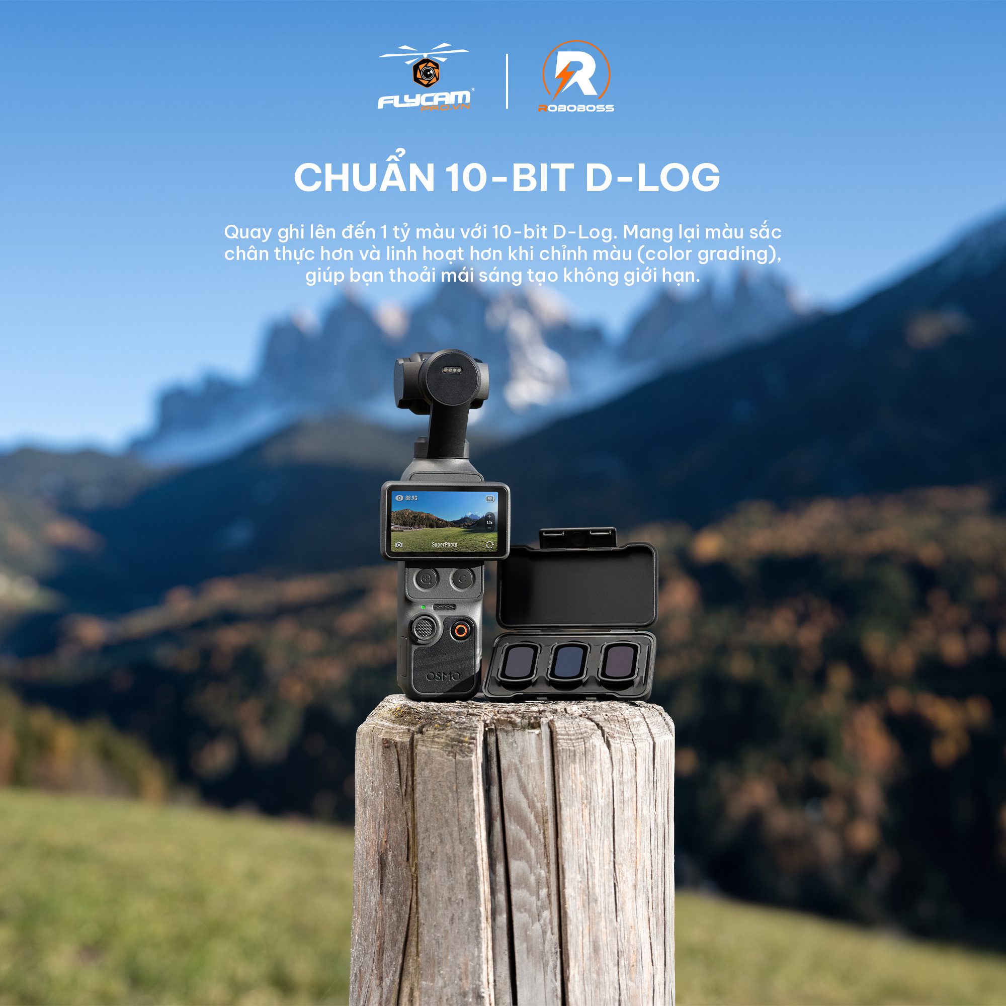 DJI ra mắt OSMO POCKET 4 – Camera gimbal bỏ túi thế hệ mới cho nhà sáng tạo nội dung DJI ra mắt OSMO POCKET 4 – Camera gimbal bỏ túi thế hệ mới cho nhà sáng tạo nội dung