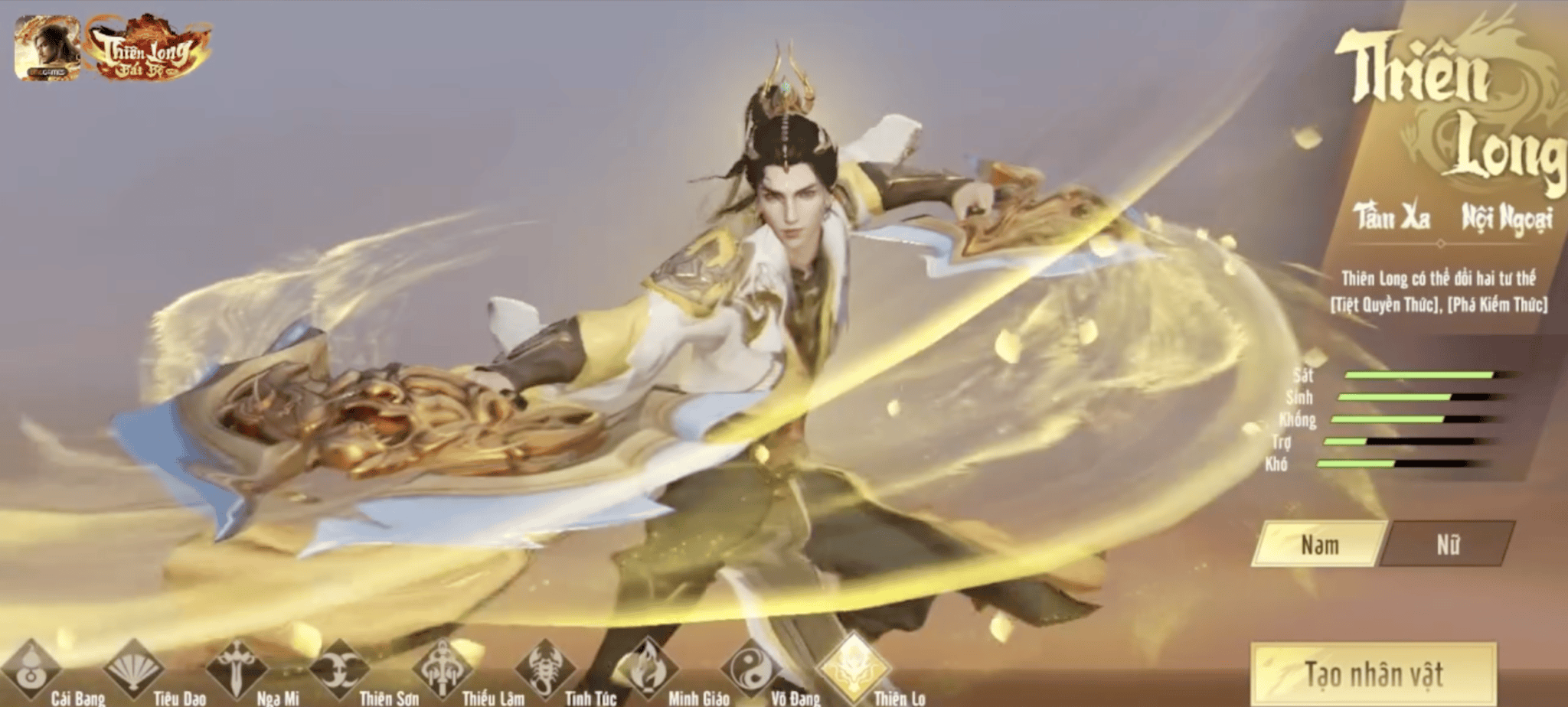 Phái Thiên Long lộ diện trong Thiên Long Bát Bộ VNG, định hình lại cục diện võ lâm Phái Thiên Long lộ diện trong Thiên Long Bát Bộ VNG, định hình lại cục diện võ lâm