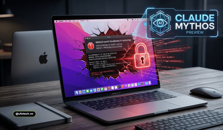 AI Mythos của Anthropic bẻ khóa thành công lớp bảo mật trên chip Apple M5 chỉ trong 5 ngày