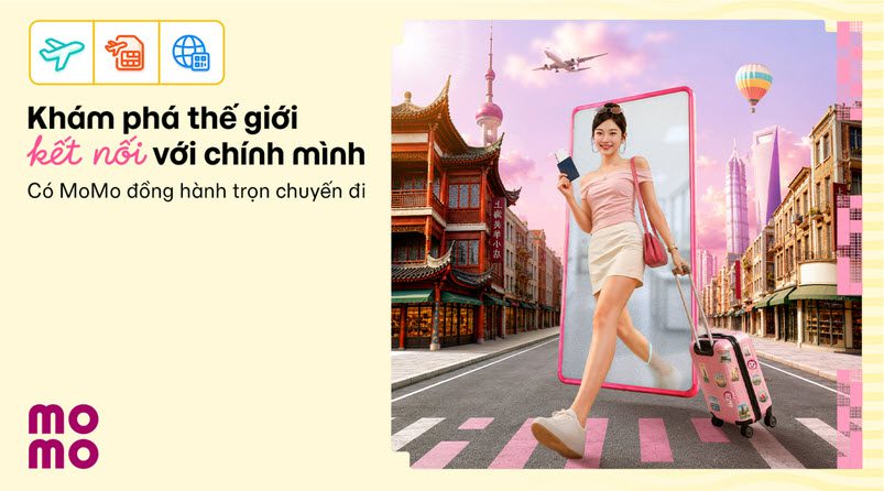 MoMo mở rộng thanh toán QR tại hơn 60 quốc gia, hoàn thiện hệ sinh thái du lịch quốc tế