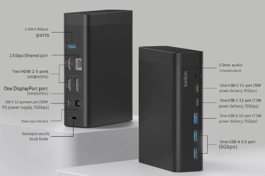 Belkin ra mắt trạm kết nối 12-trong-1 mới với hỗ trợ màn hình kép