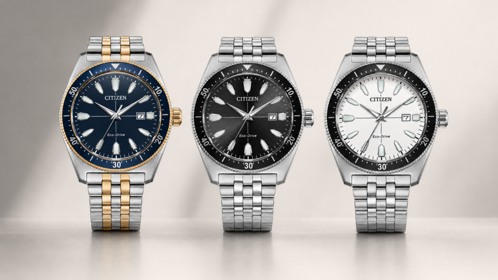 Citizen ra mắt ba mẫu đồng hồ thể thao Eco-Drive mới với thiết kế thép thanh lịch
