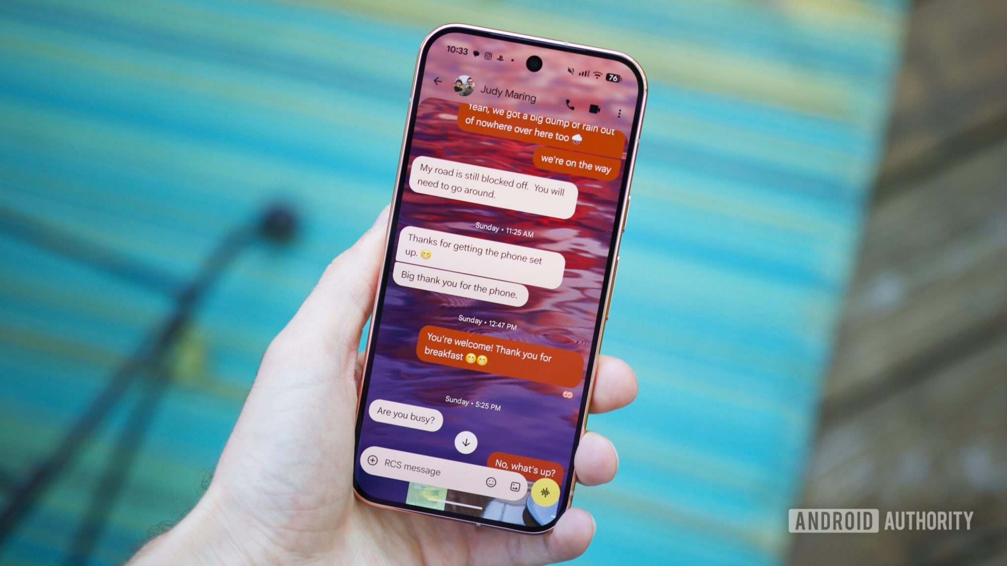 Google Messages: thay đổi hình nền trò chuyện theo phong cách của bạn